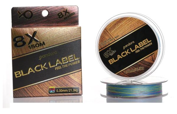 Pandora Black Label 8X 150M Multicolor İp Misina 0.14mm