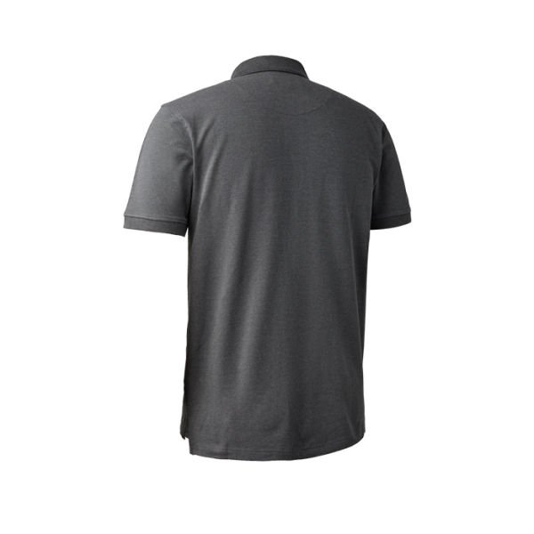 DEERHUNTER Harris Polo Yaka Gri Tişört L