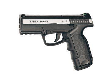ASG Steyr M9-A1 Siyah Beyaz Havalı Tabanca