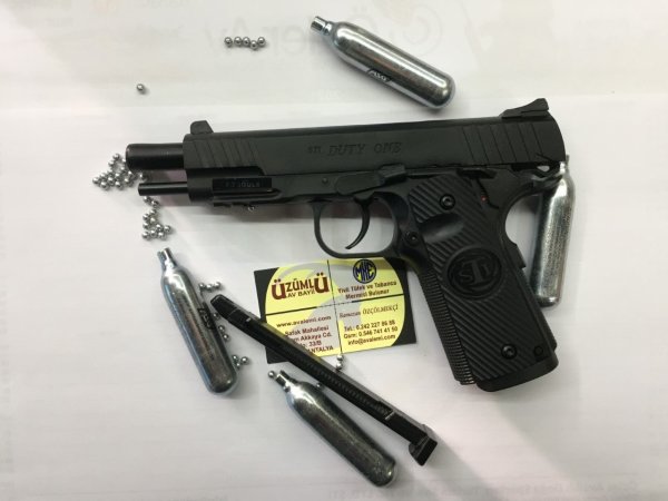 ASG Sti Duty One Siyah Havalı Tabanca