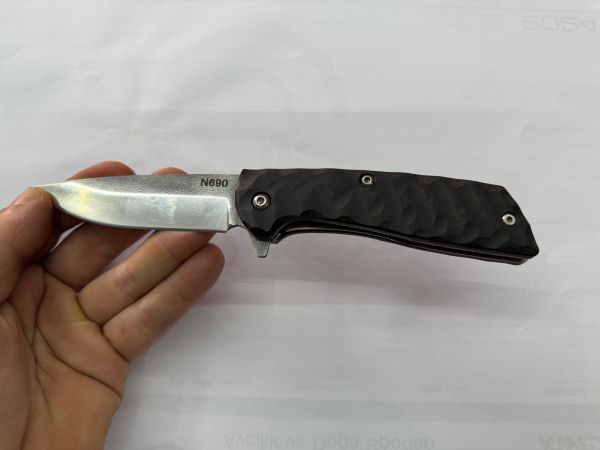 Özel Yapım Paslanmaz N690 Çelik Paslanmaz Çakı