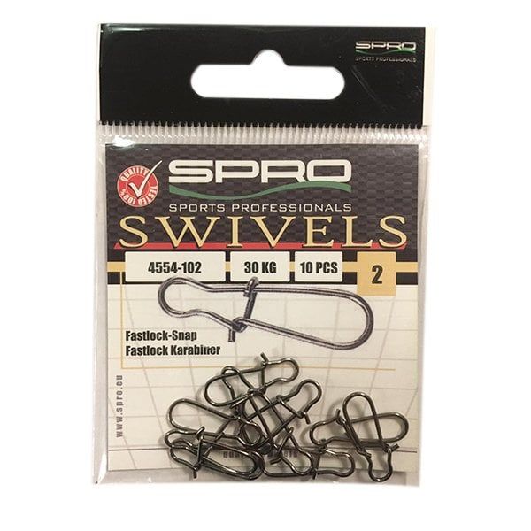 T.D. SPRO Fastlock Klips No:02 - 10 Adet